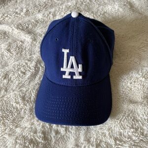 Blue and White Dodgers Baseball Cap
